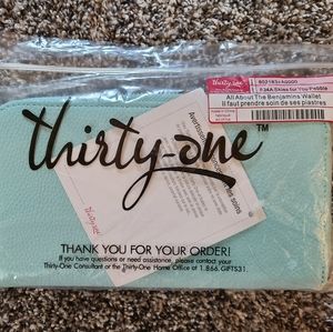 Thirty-one gifts All About The Benjamin's wallet